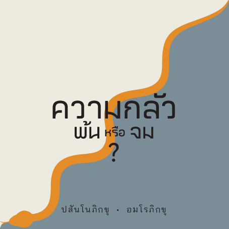 Cover for ความกลัว พ้นหรือจม ?