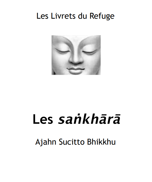 Cover image for Les saṅkhārā
